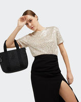 Asseni Mini Printed Tote Bag
