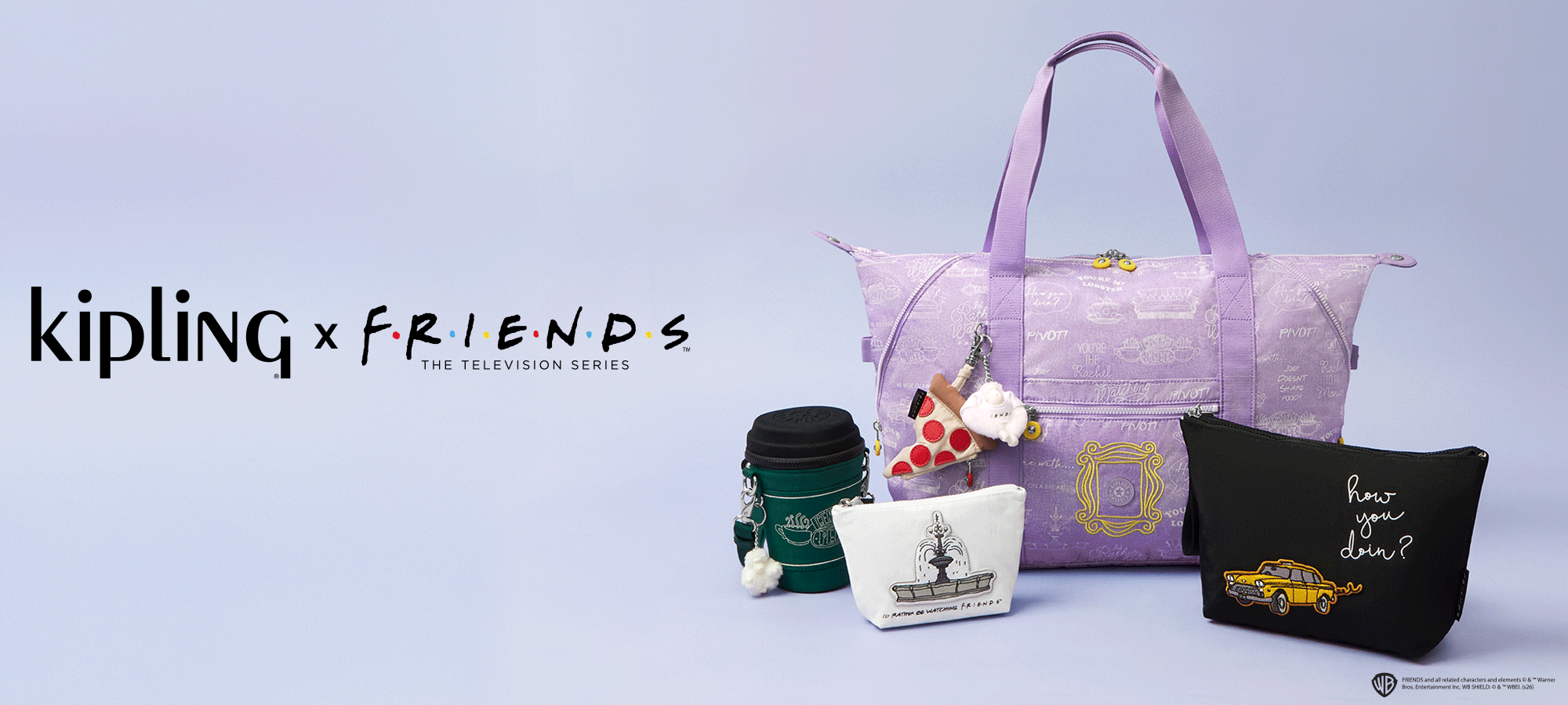 Check out KIPLING X FRIENDS!