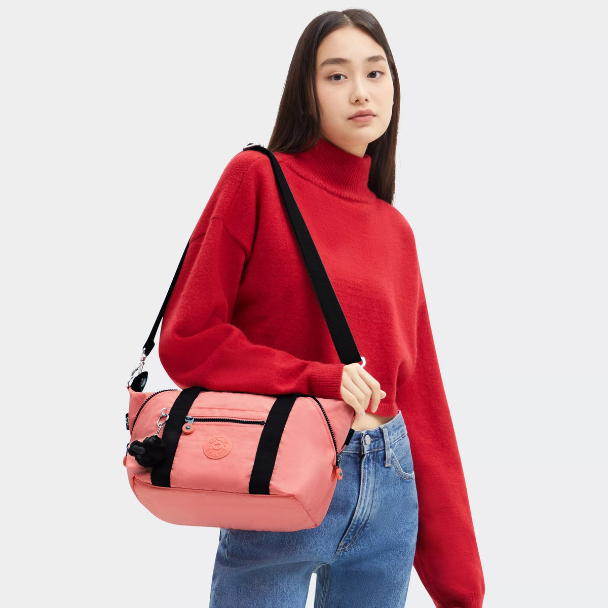 Art Mini Shoulder Bag Peach Peace - 2