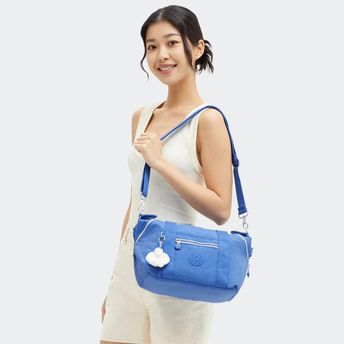 Art Mini Shoulder Bag Cocktail Blue - 2