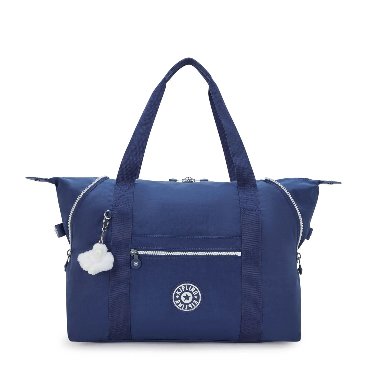 Art Medium Tote Bag Casual Blue C - view1
