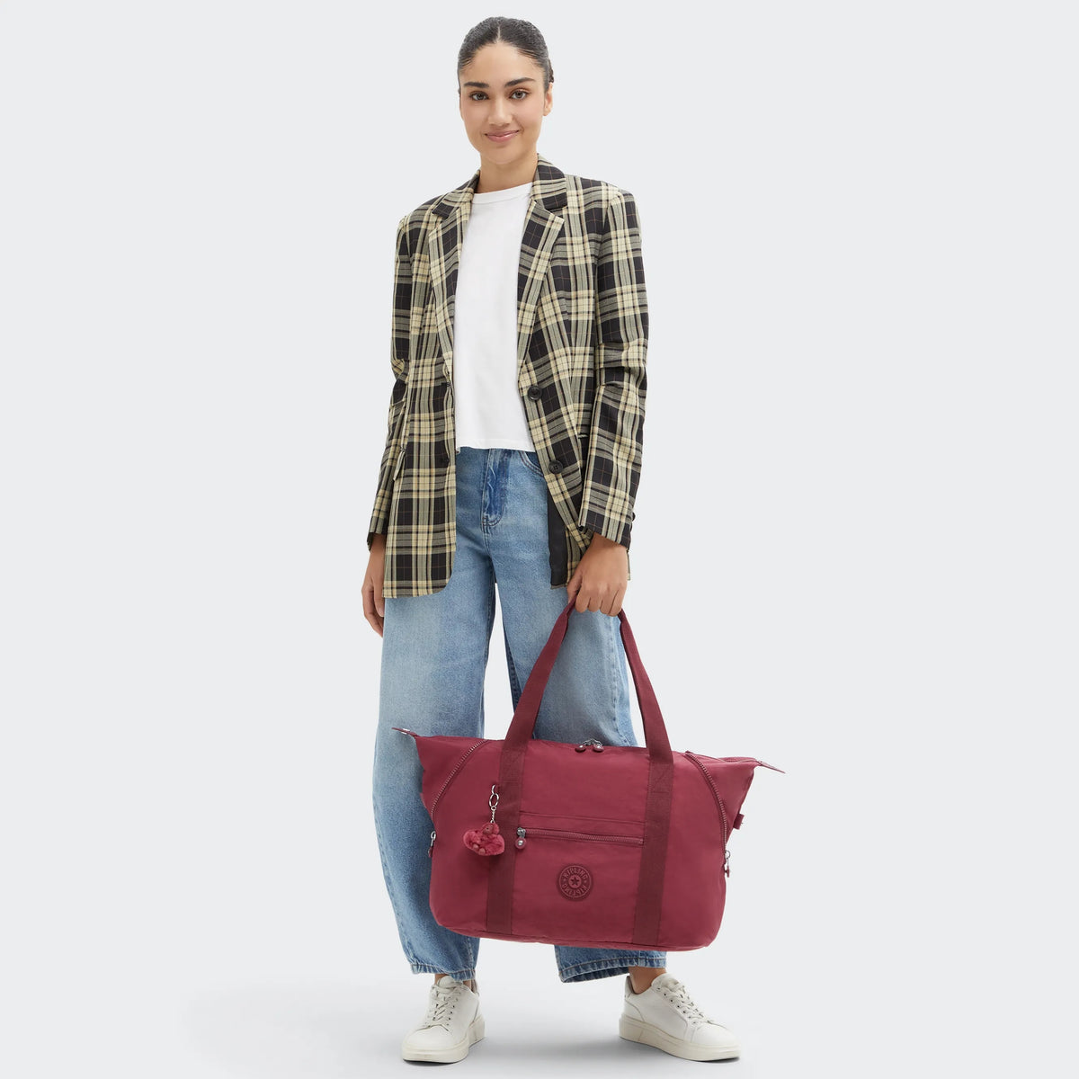 Art Medium Tote Bag Lounge Wine - 2