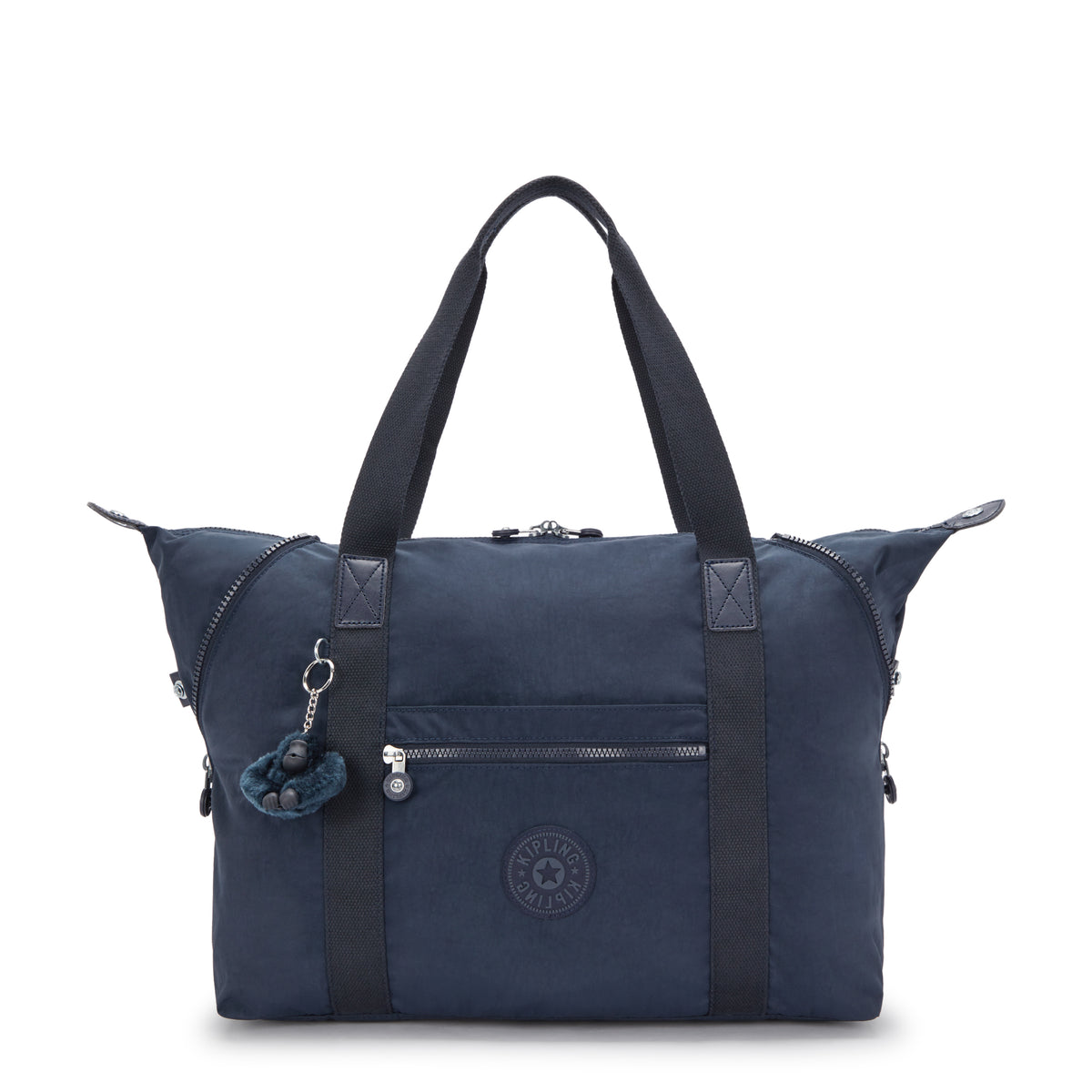 Art Medium Tote Bag Blue Bleu 2 - 1