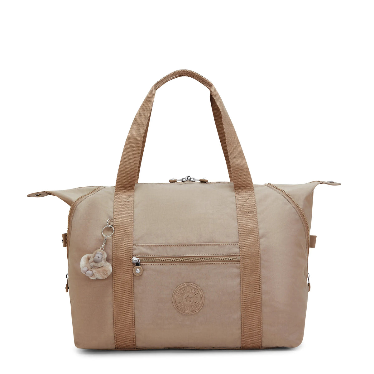 Art Medium Tote Bag Tan Beige - 