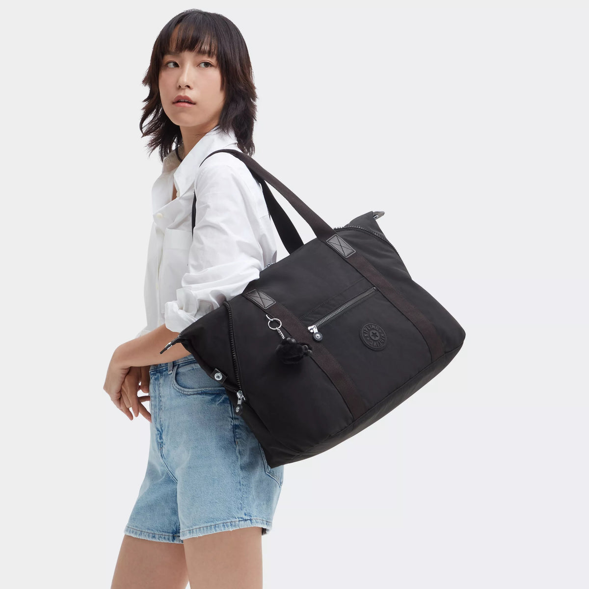 Art Medium Tote Bag Black Noir - 2