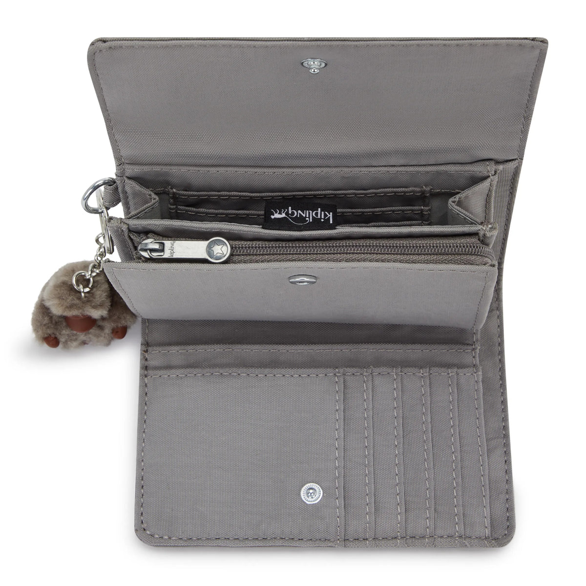 Pixi Medium Printed Organizer Wallet Cloudy Grey - 3