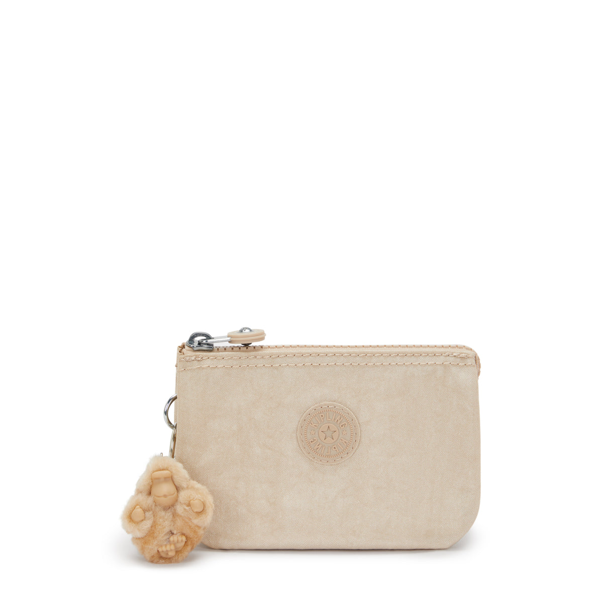 Creativity Small Shimmer Pouch Sparkled Beige - 1