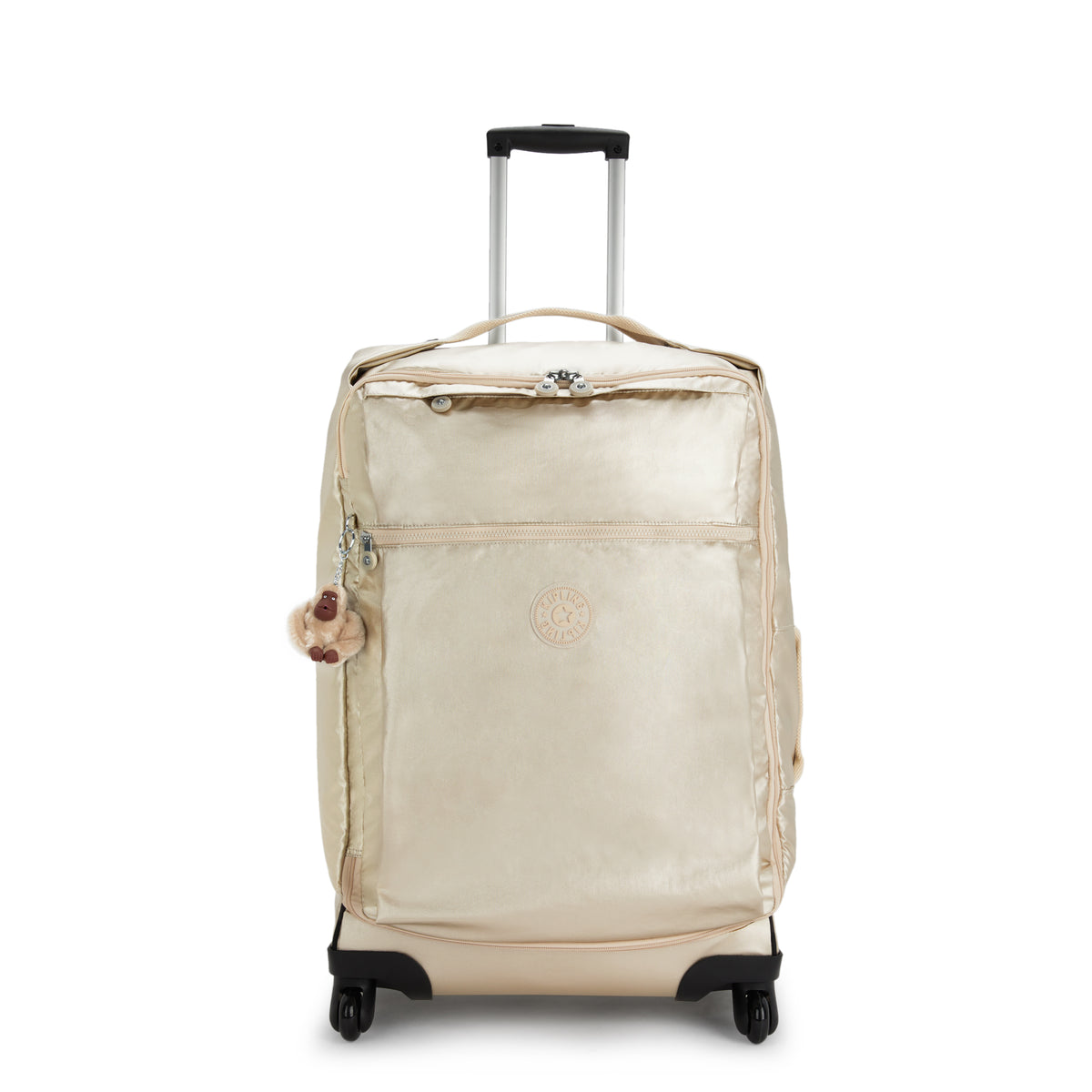 Darcey Medium Metallic Rolling Luggage STARRY GOLD METALLIC - 1