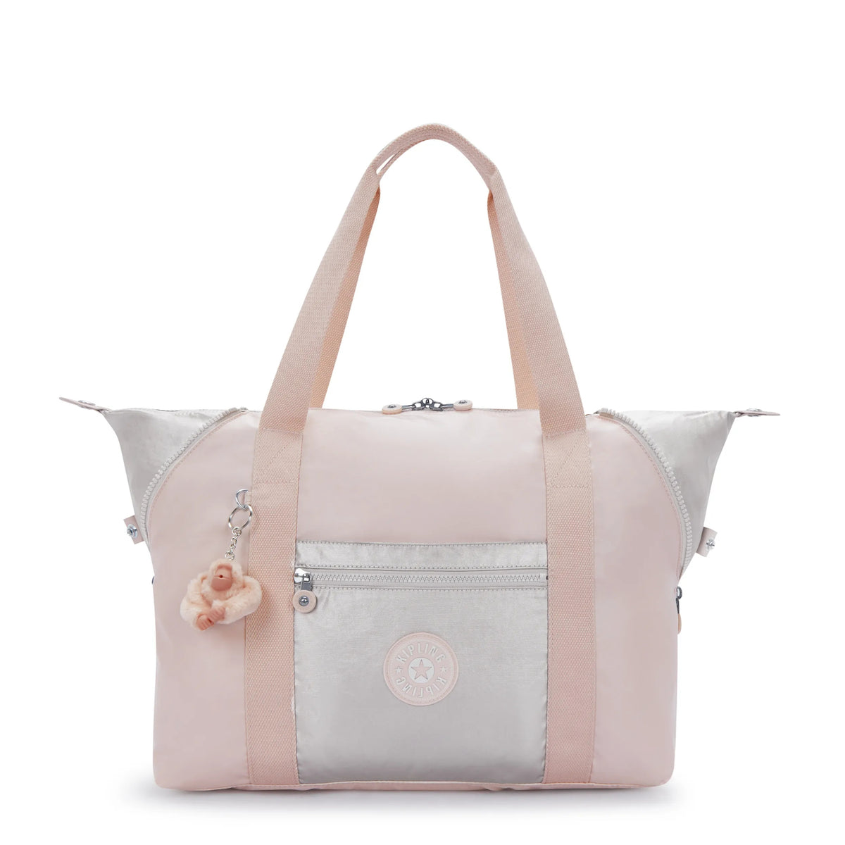 Art Medium Tote Bag Pink Shine BL - 1