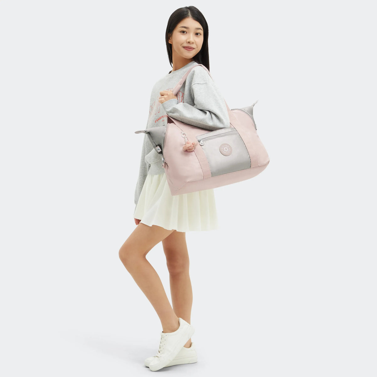 Art Medium Tote Bag Pink Shine BL - 2