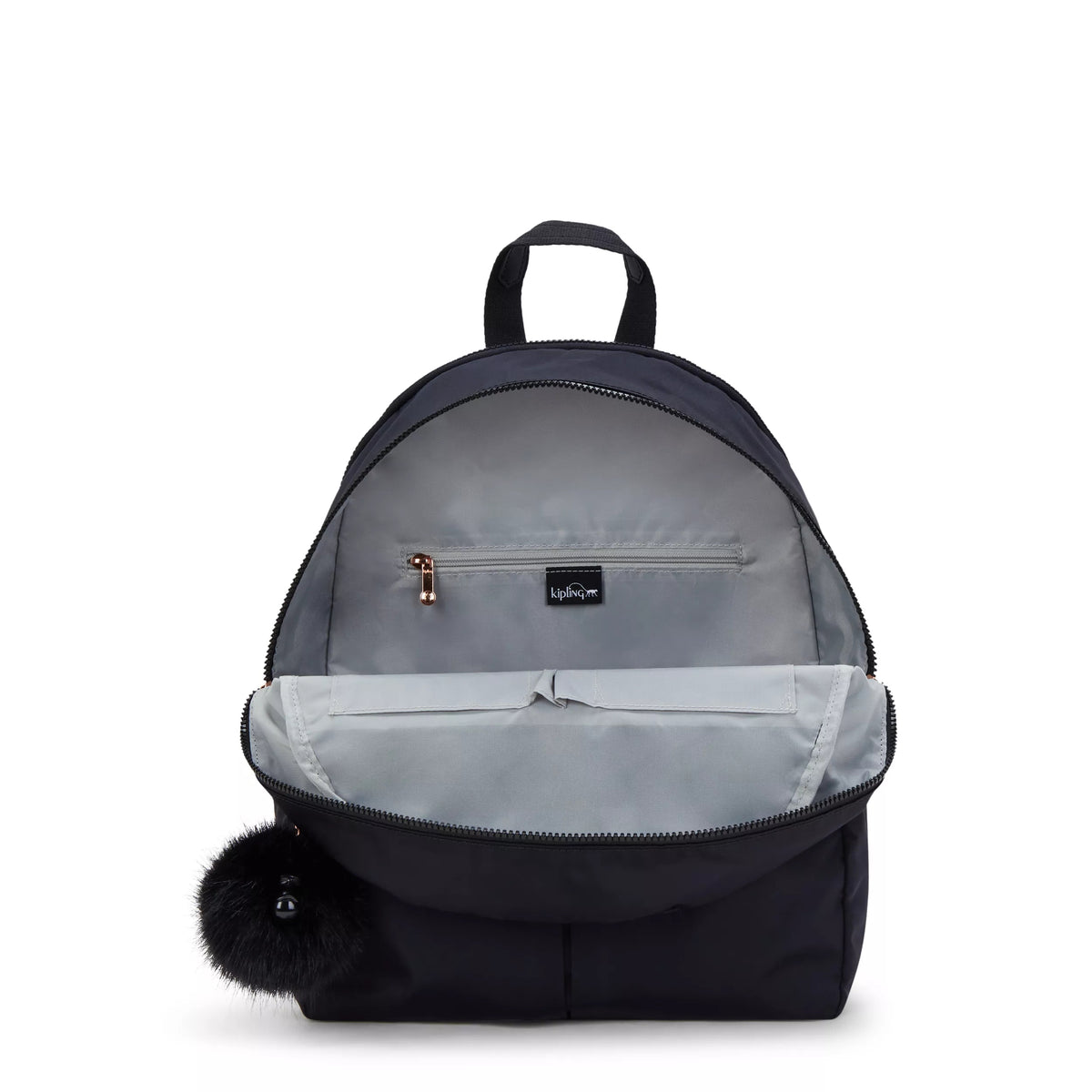 Carla Backpack Jet Black Satin WK - 3