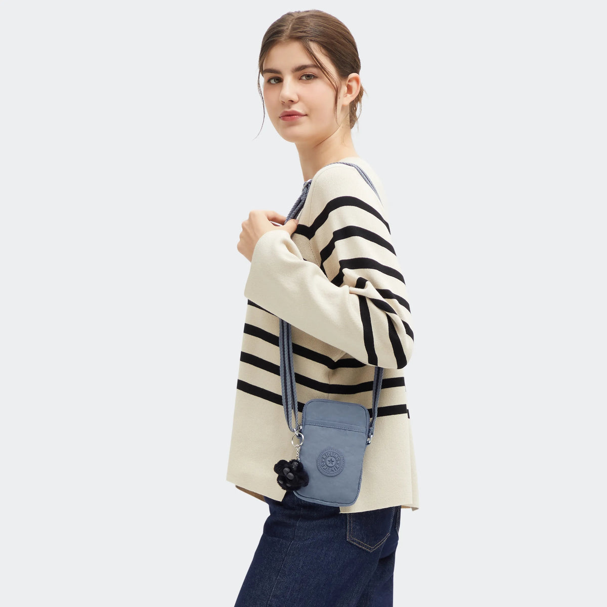 Tally Crossbody Phone Bag Blue Stone - 2