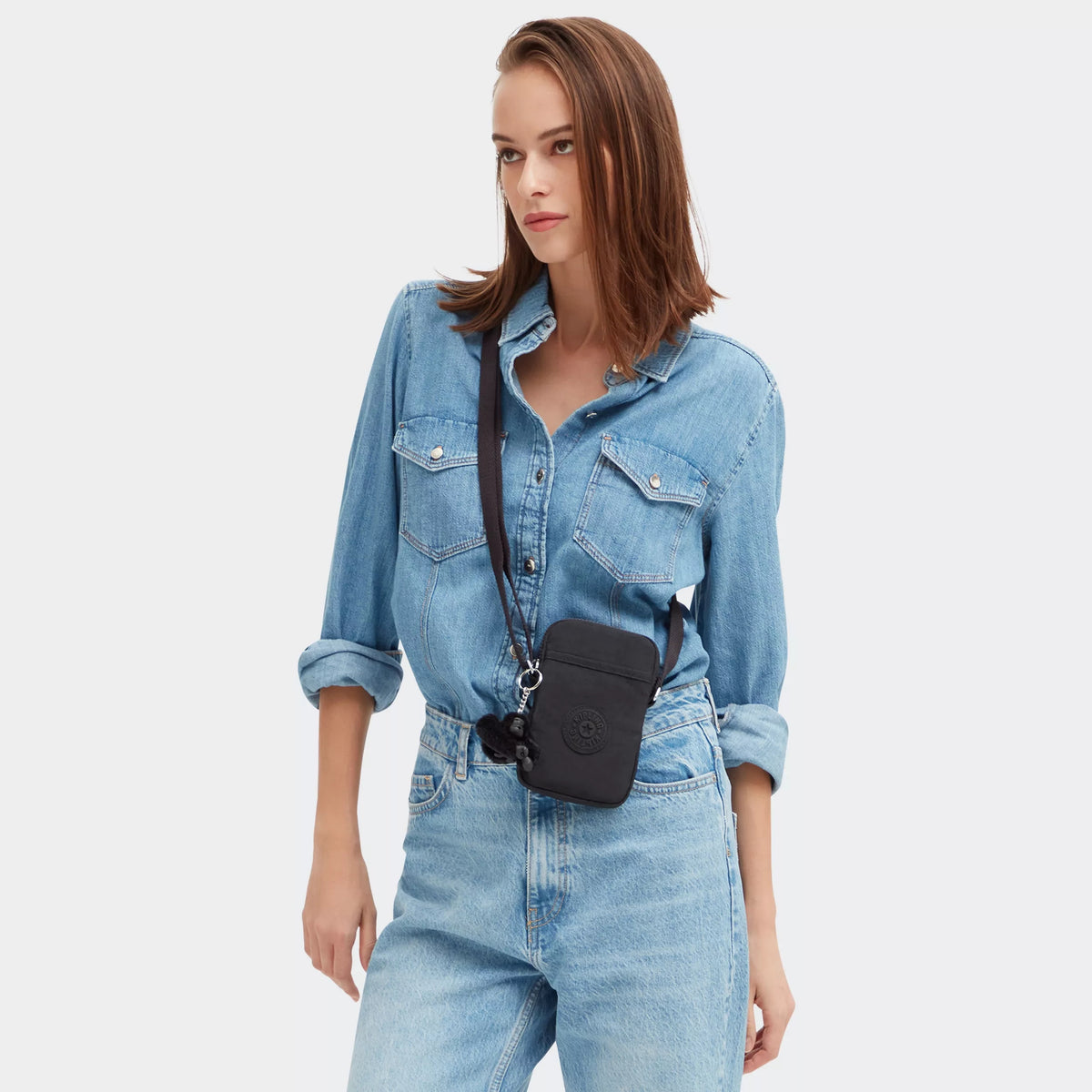 Tally Crossbody Phone Bag BLACK NOIR - 2