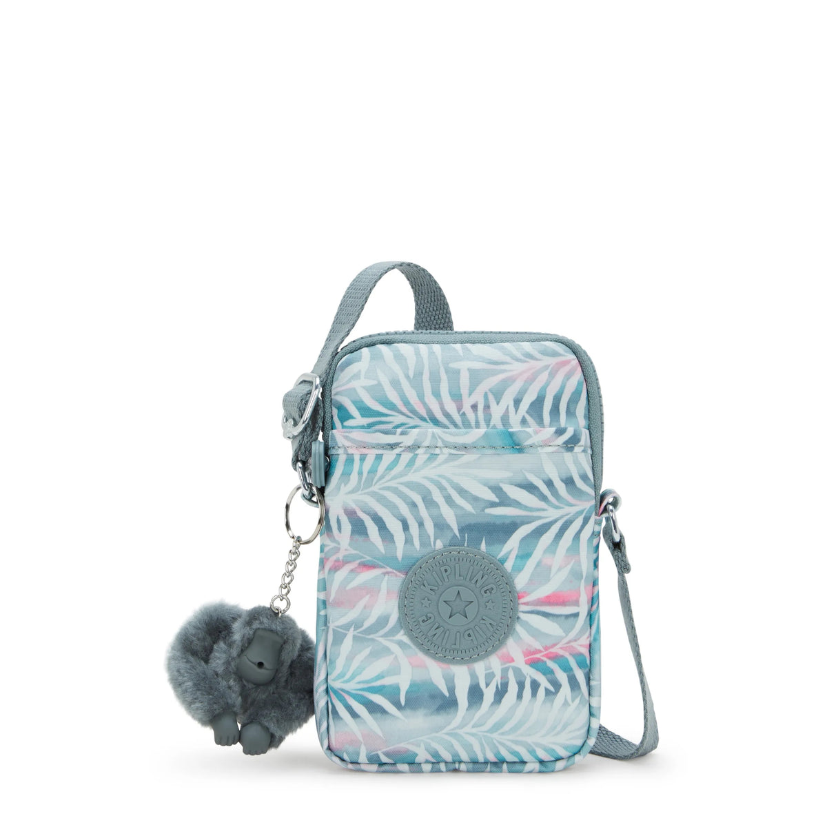 Tally Printed Crossbody Phone Bag Palmtree Leaves - 1