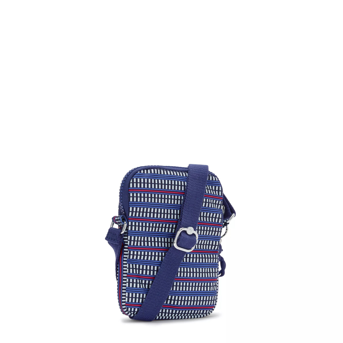 Tally Printed Crossbody Phone Bag Blue Geo Print - 3