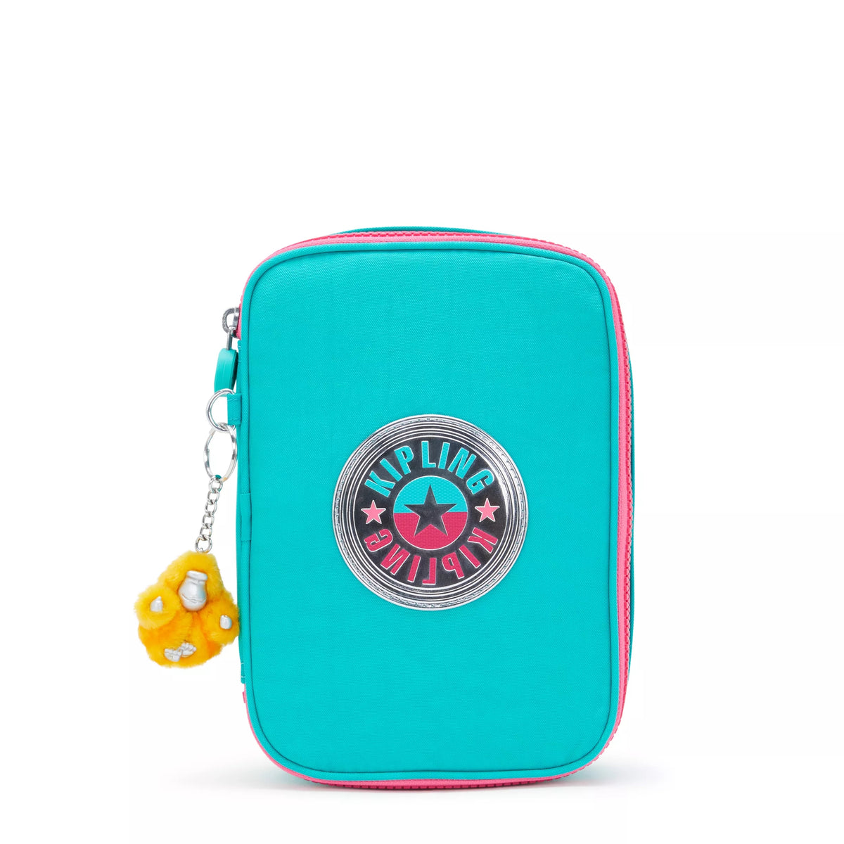100 Pens Case Peacock Teal Stripe - 1