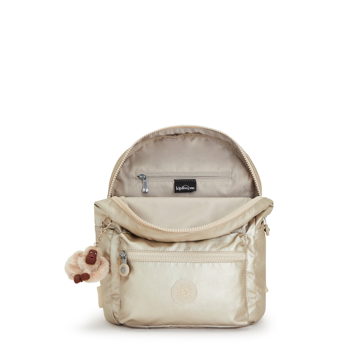 Ezra Metallic Backpack STARRY GOLD METALLIC - 3
