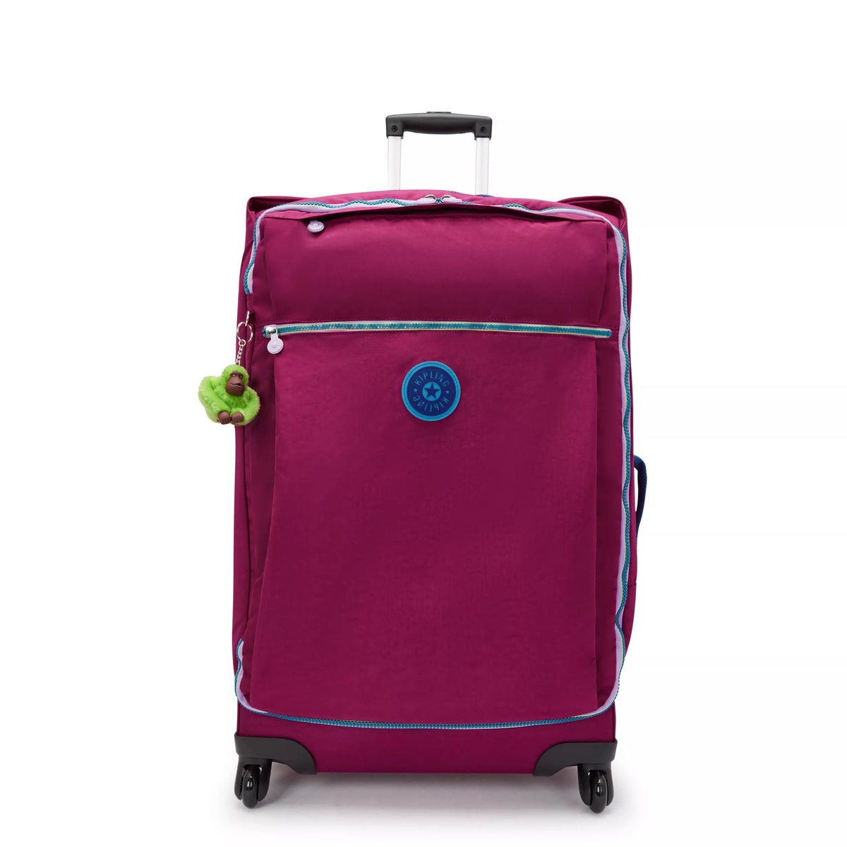 Darcey Large Rolling Luggage Purple Fig WB - 1