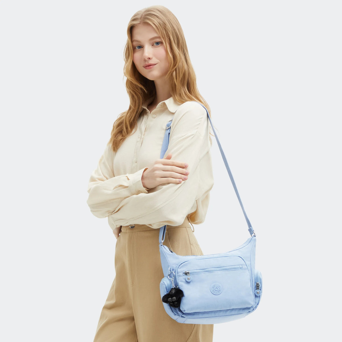 Gabbie Small Crossbody Bag Cloudy Sky Blue - 2