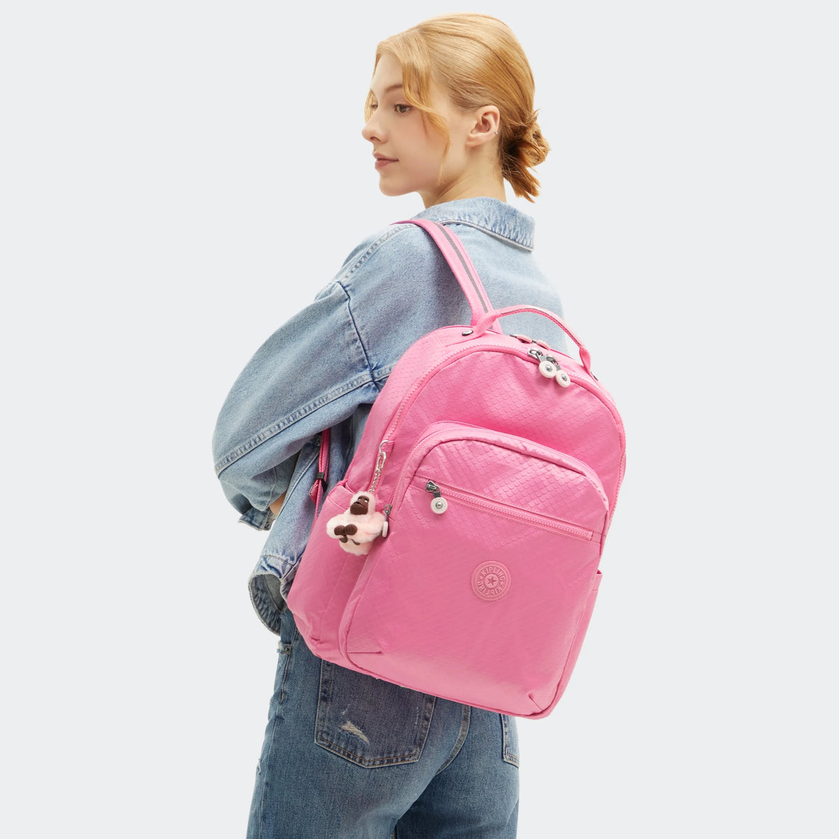 Seoul Lap 15" Laptop Backpack Pink Mermaid Em - 2