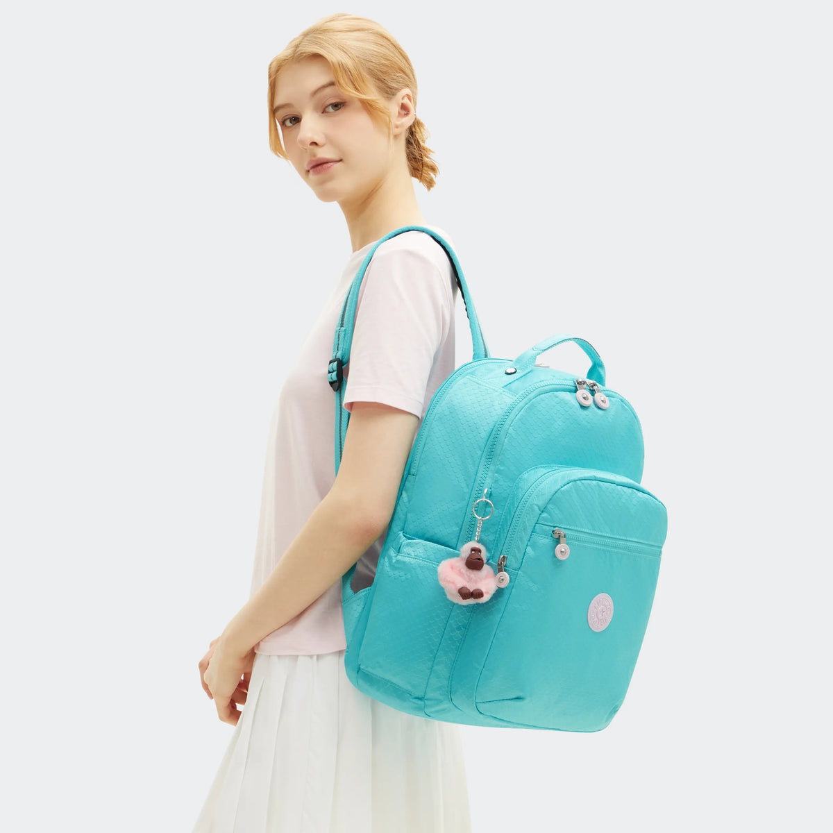 Seoul Lap 15" Laptop Backpack Mermaid Emboss - 2
