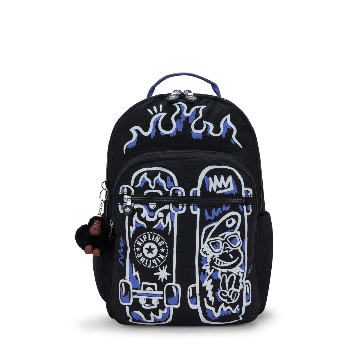 Seoul Lap Printed 15" Laptop Backpack Fire Skate - 1
