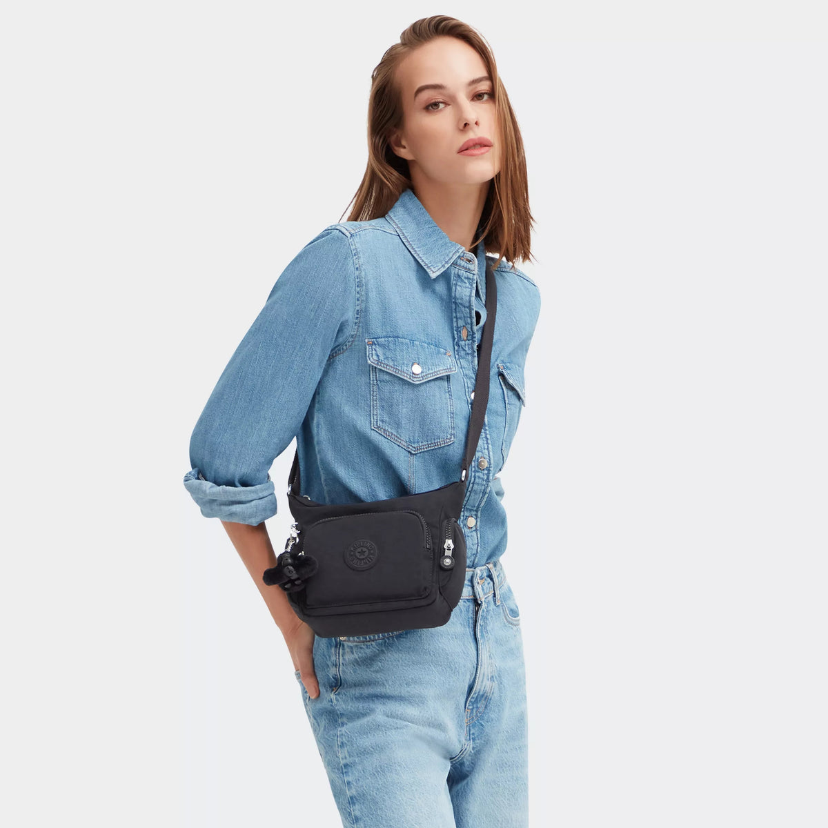 Gabbie Mini Crossbody Bag Black Noir - 2