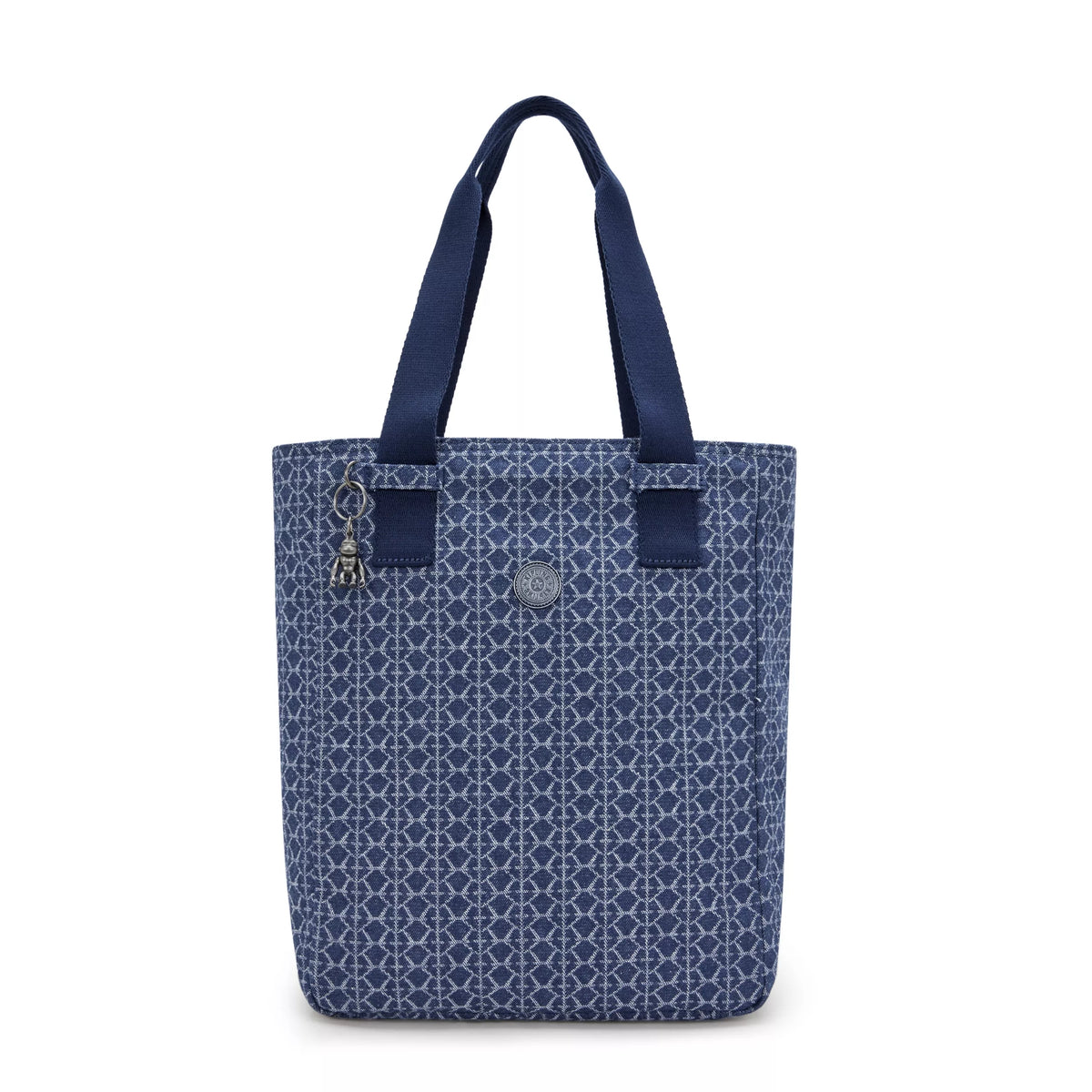 Jowns Printed Denim Tote Bag Signature Denim - 1