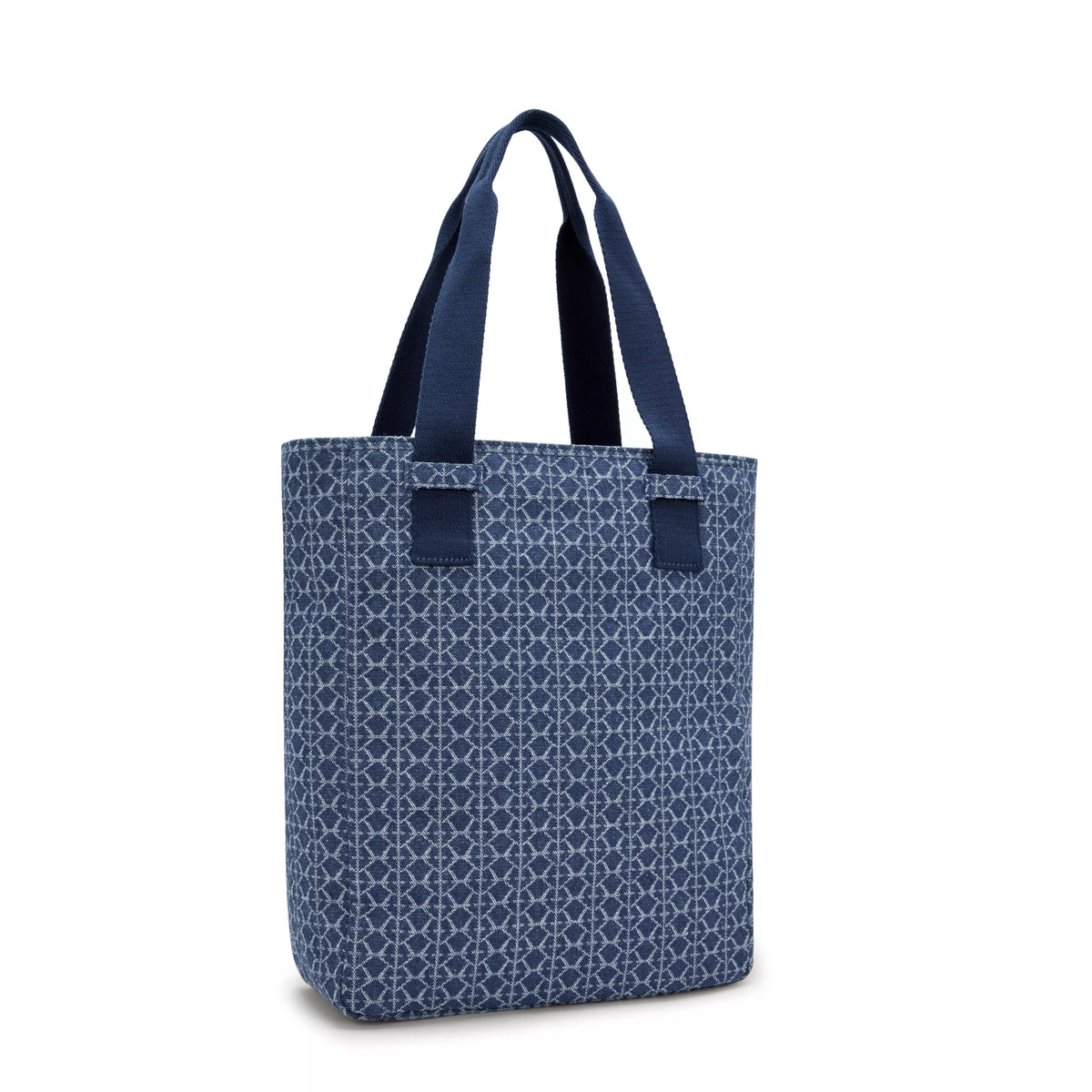 Jowns Printed Denim Tote Bag Signature Denim - 3