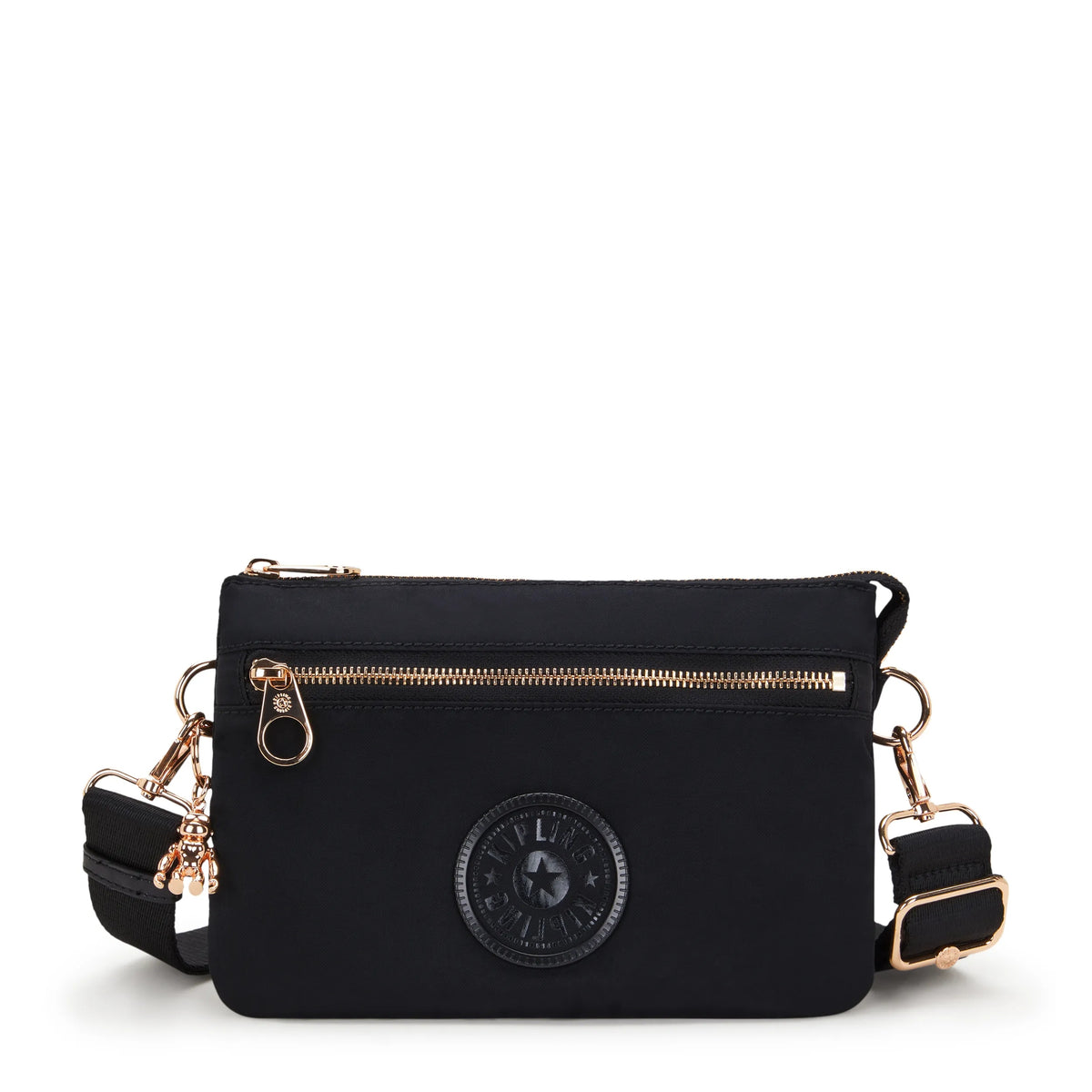 Riri Zip Crossbody Bag Blck Rose Spice - 1