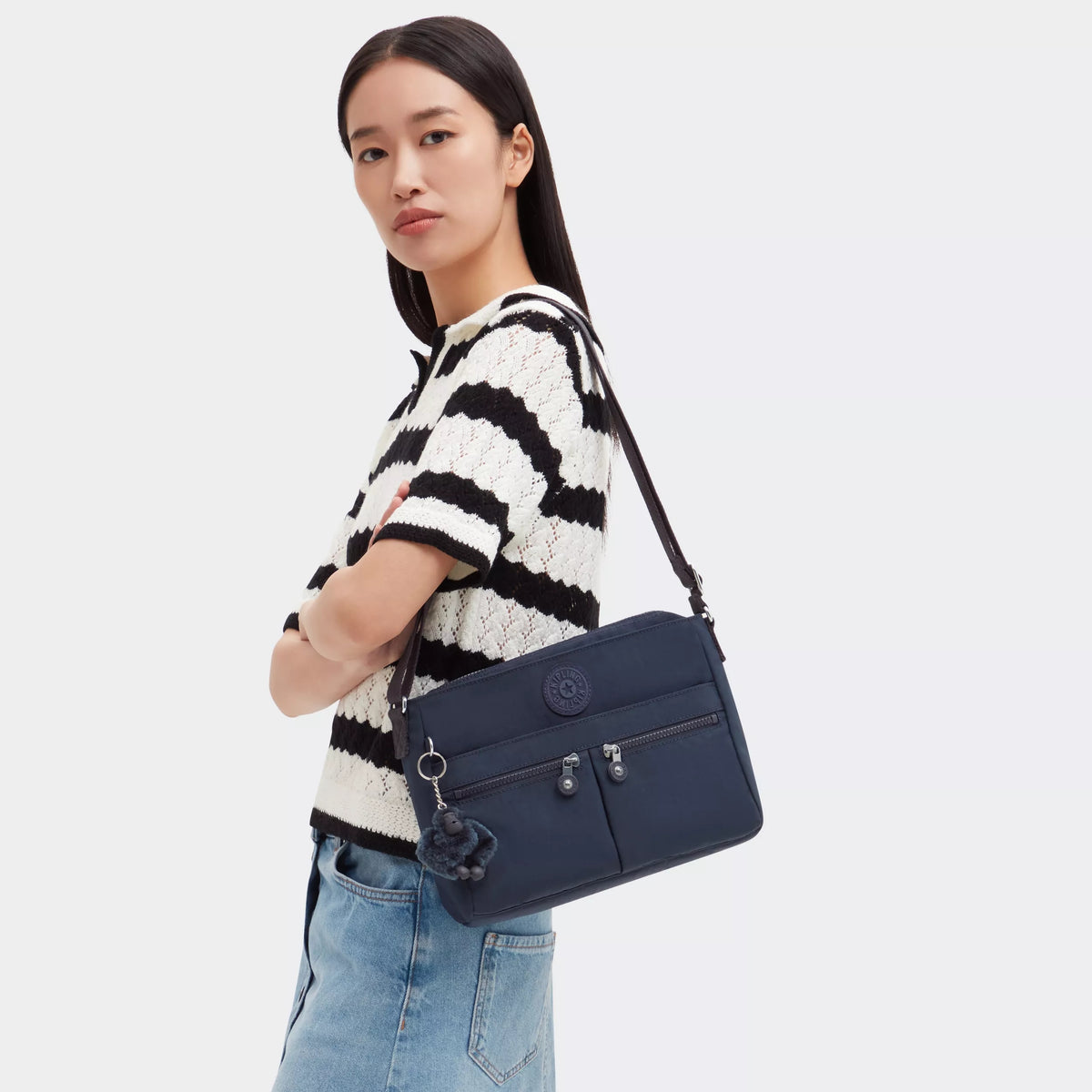 New Angie Crossbody Bag Blue Bleu 2 - 2