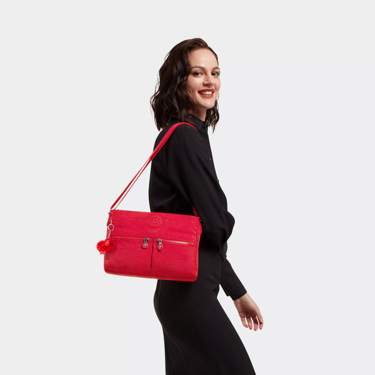 New Angie Crossbody Bag Red Rouge - 2