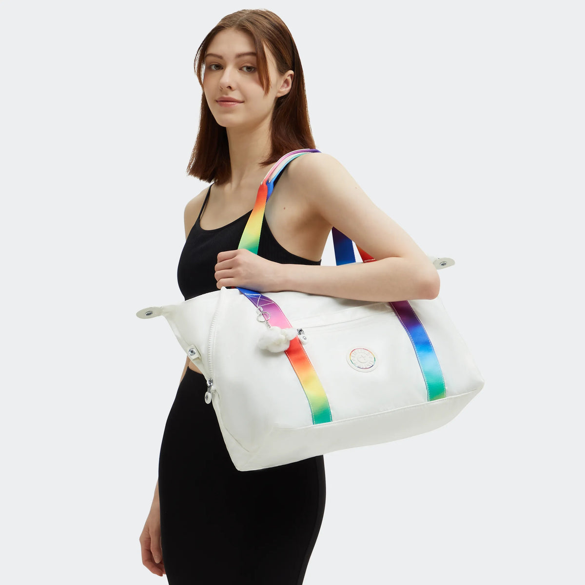 Art Medium Pride Tote Bag Gradient White - 2