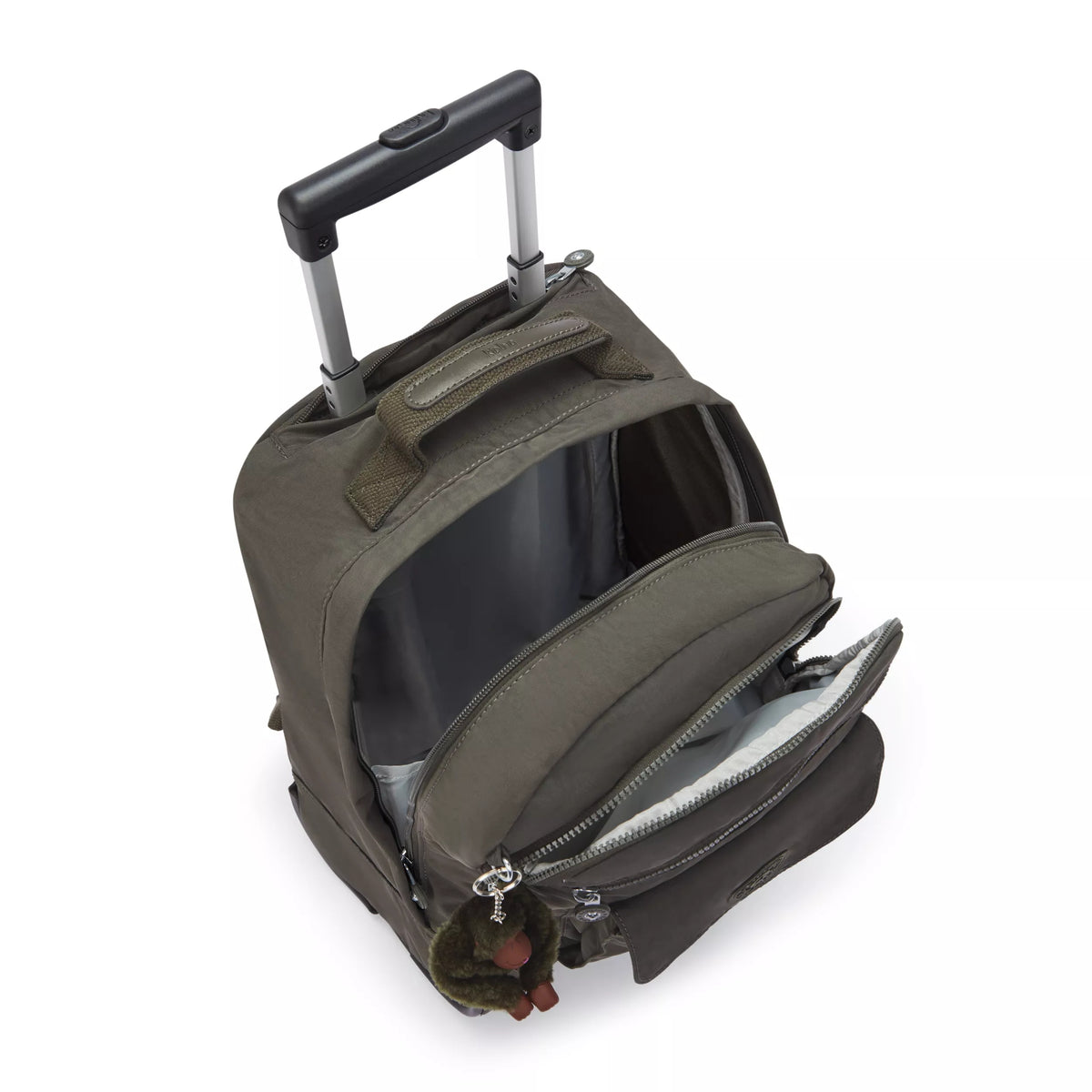 Sanaa Large Rolling Backpack FIELD GREEN - 3