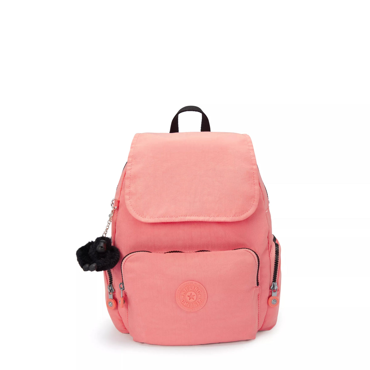 City Zip Small Backpack Peach Peace - 1