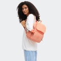 City Zip Small Backpack Pinky Orange - 2
