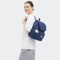 City Zip Small Backpack Casual Blue C - 2