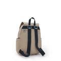 City Zip Small Backpack Soft Taupe - 3