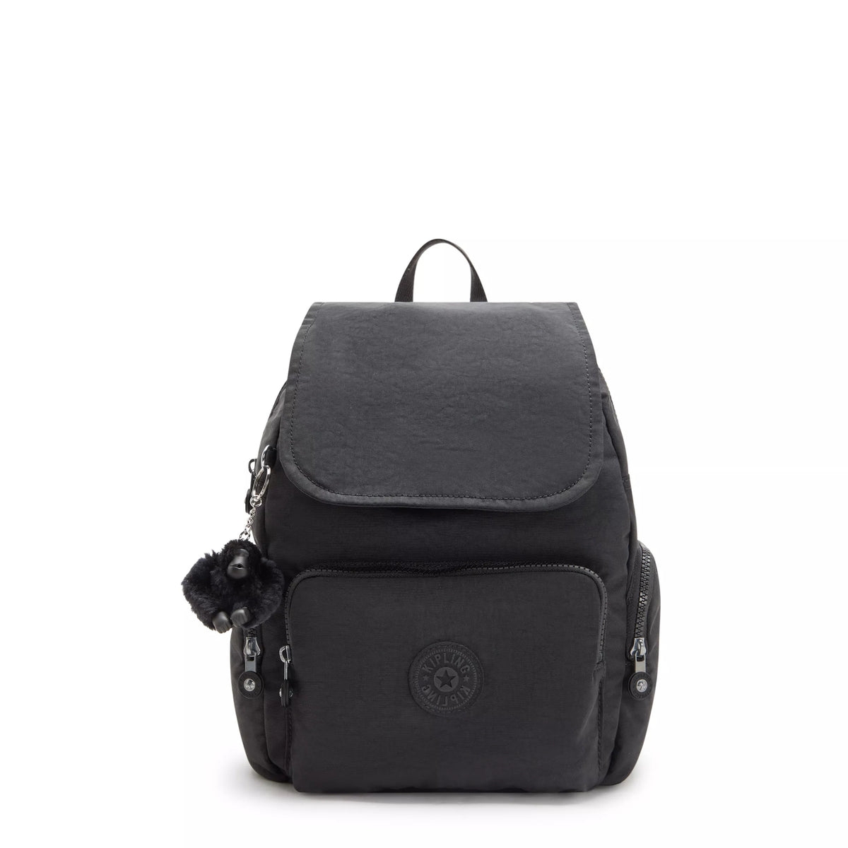 City Zip Small Backpack Black Noir - 1
