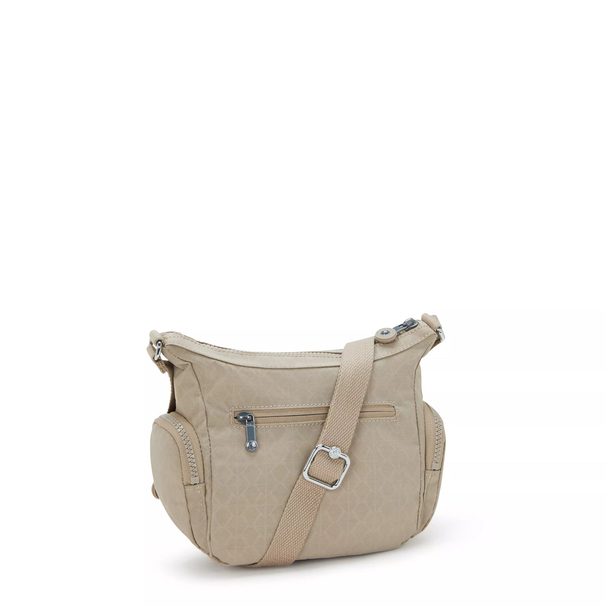 Gabbie Mini Printed Crossbody Bag Sign Beige Emb - 3