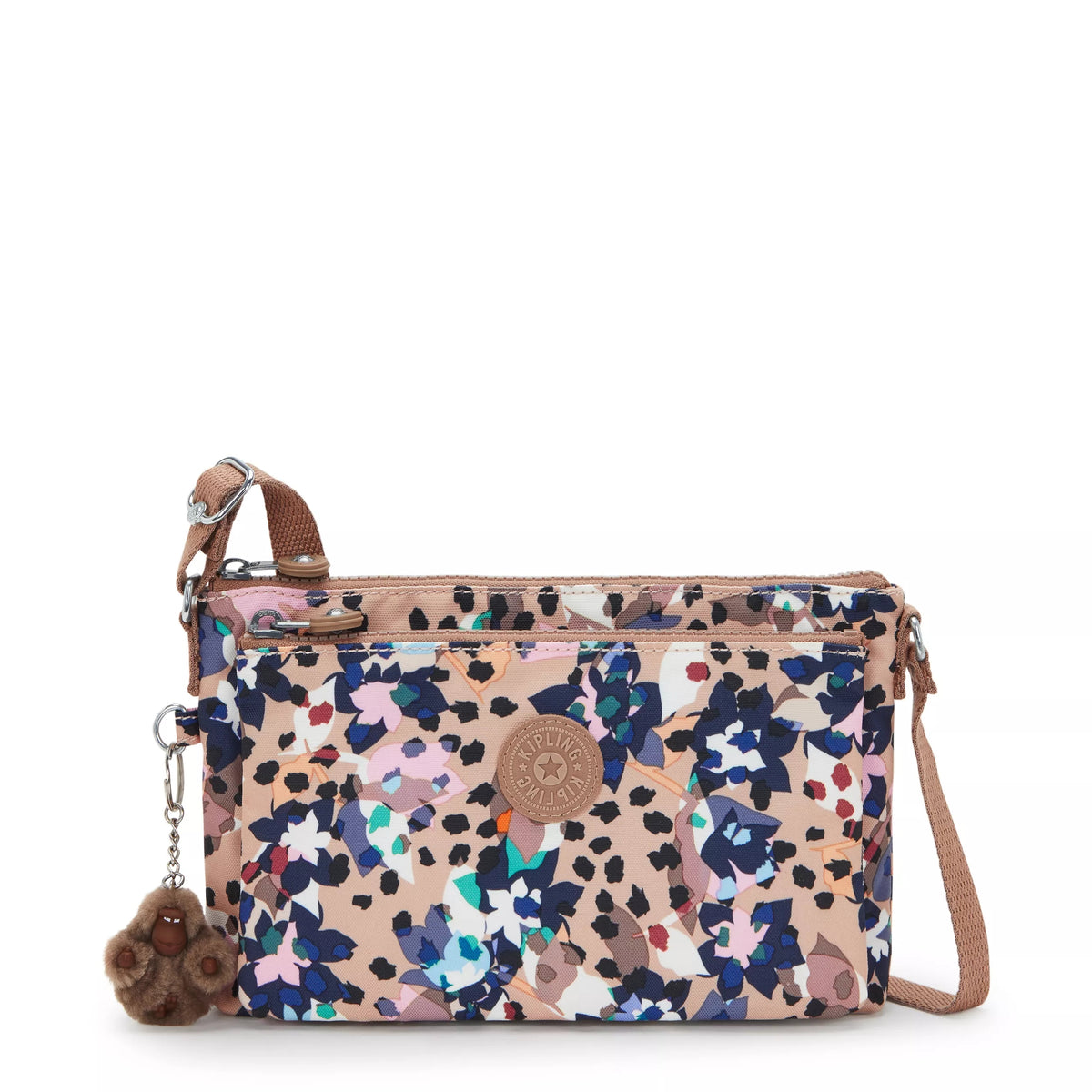 Mikaela Printed Crossbody Bag Autumn Blossoms - 1
