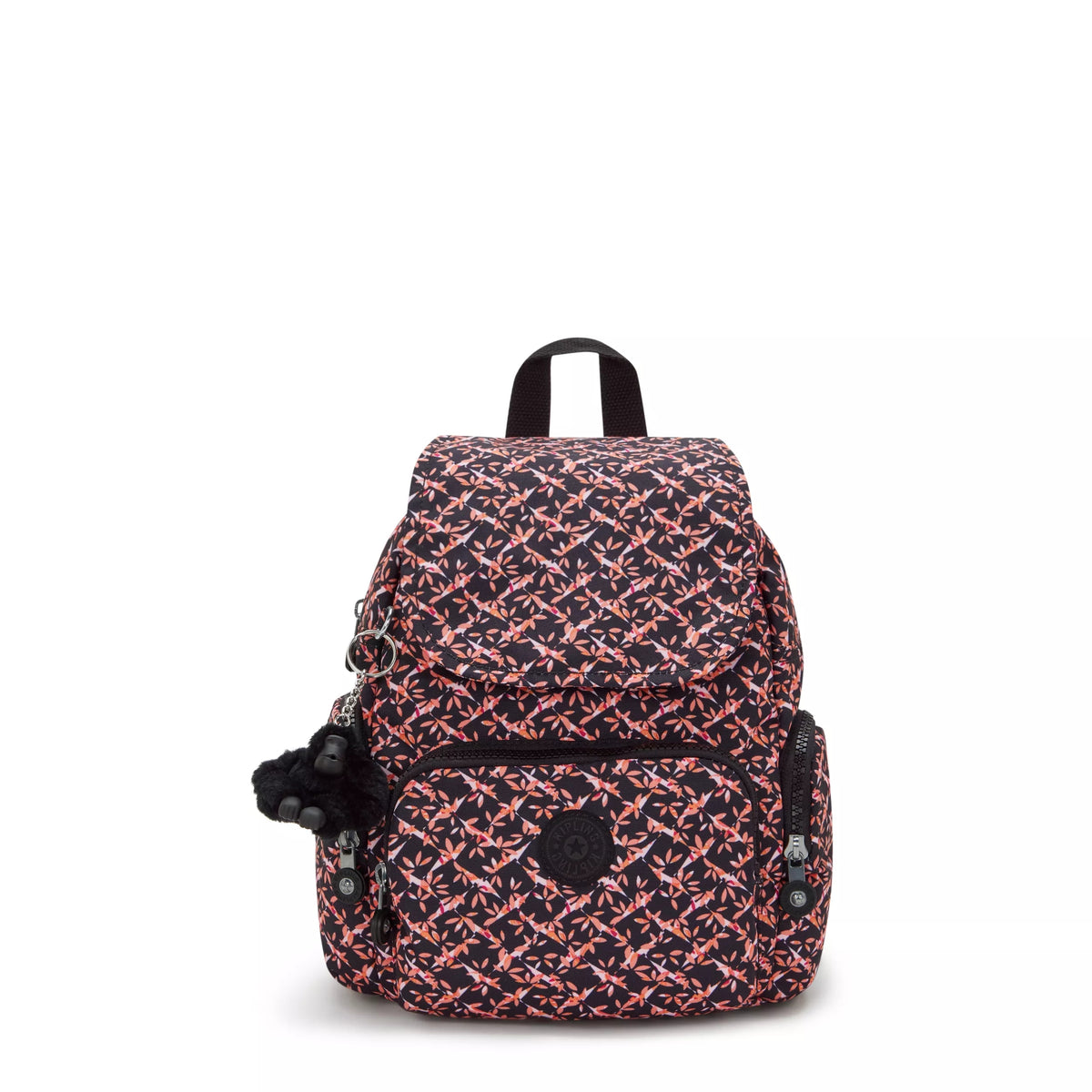 City Zip Mini Printed Backpack Dancing Bouquet - 1