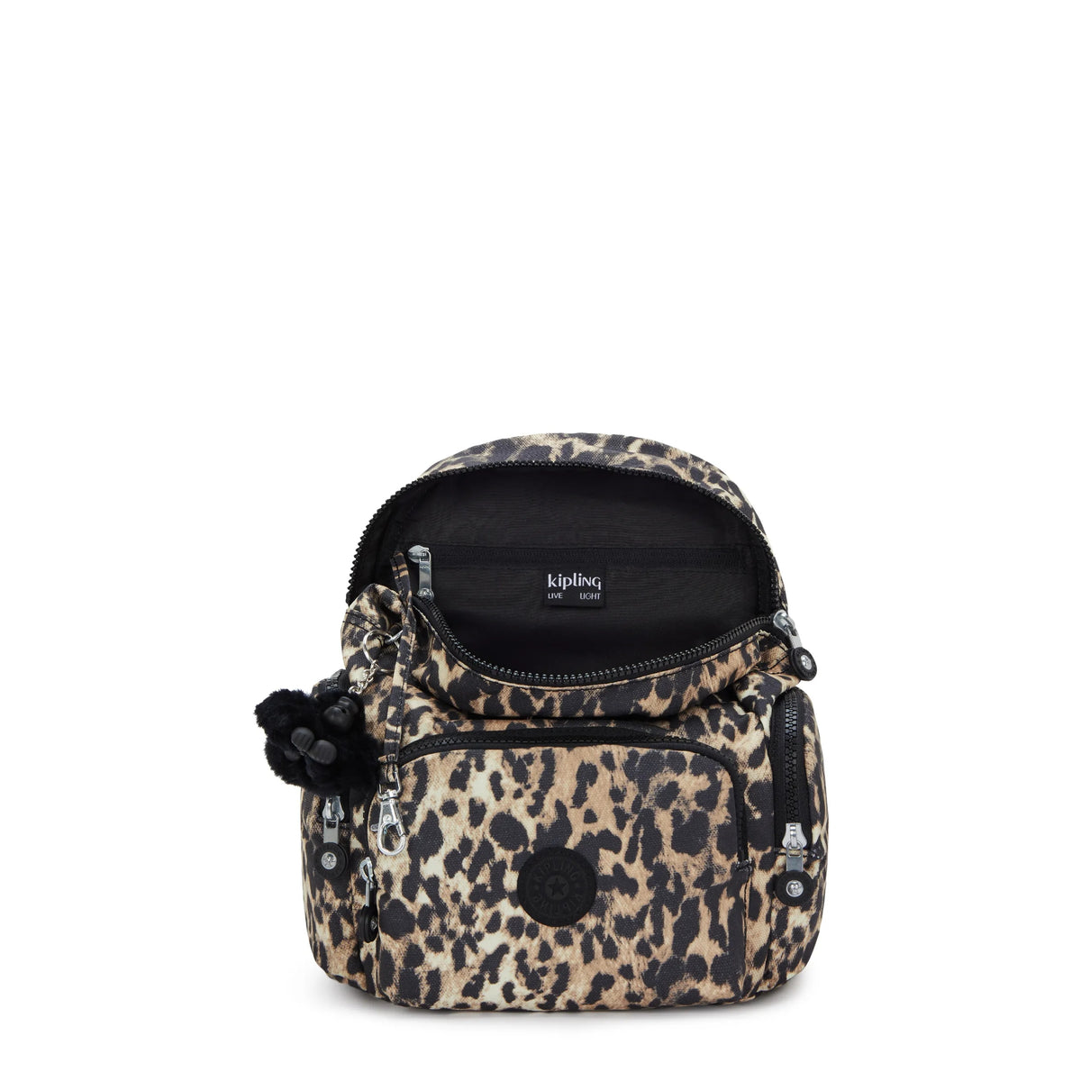 City Zip Mini Printed Backpack Wild Leopard - 3