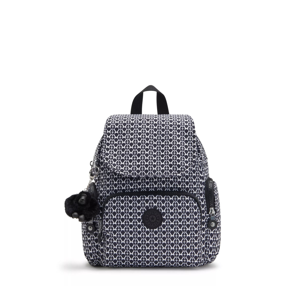 City Zip Mini Printed Backpack Signature Print - 1