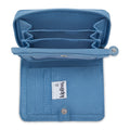 Money Love Small Wallet Vintage Blue - 3