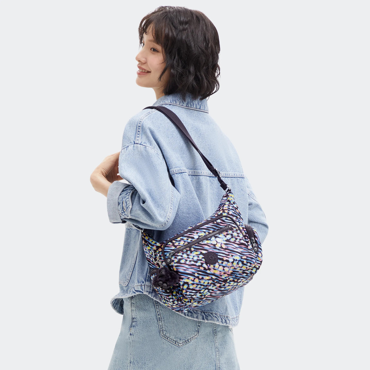 Gabbie Small Printed Crossbody Bag Undersea Lights - 2