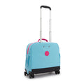 New Storia 4-Wheeled Rolling Bag Smile Blue Print - 2