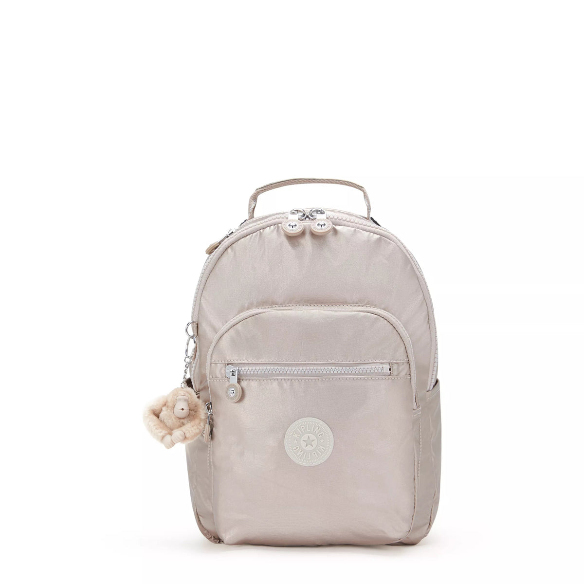 Seoul Small Metallic Tablet Backpack Metallic Glow - 1