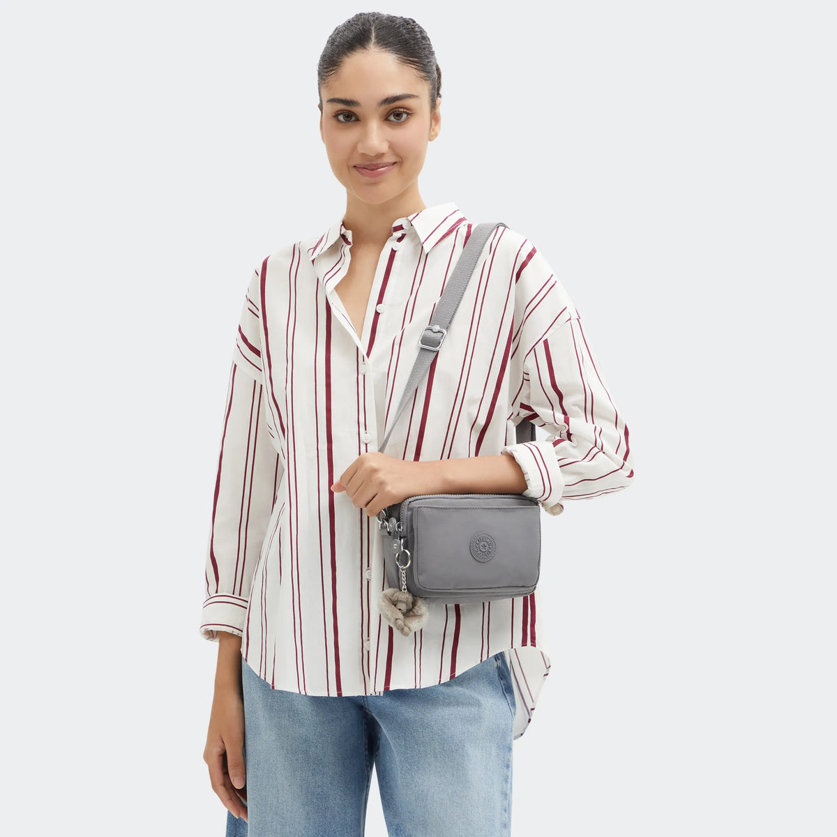Abanu Multi Convertible Crossbody Bag Inviting Grey - 2