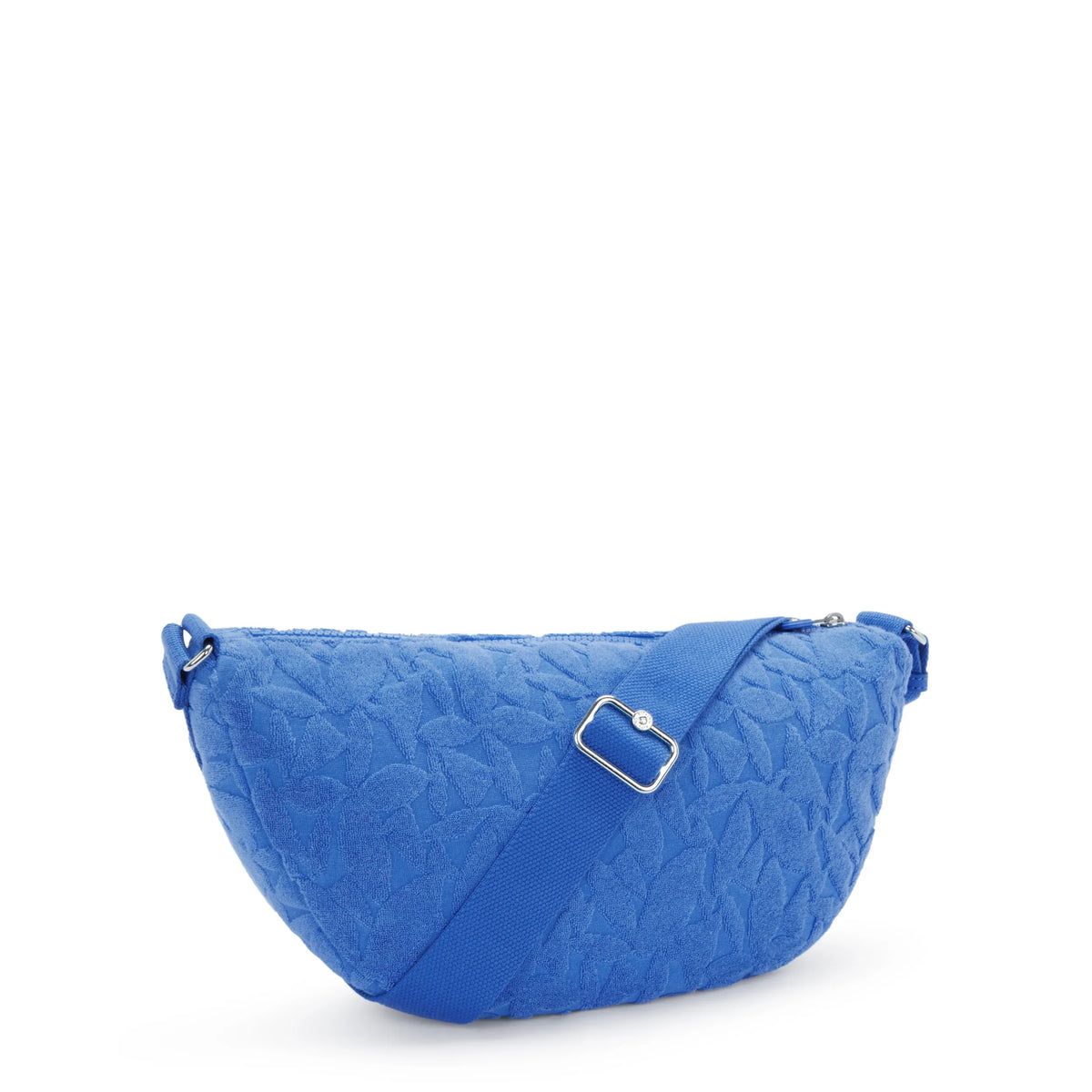 Julisa Terry Cloth Crescent Crossbody Bag Towel Leaves - 3